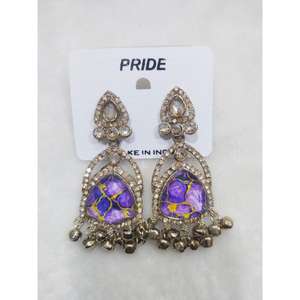 High Quality <b>Women</b> Earrings <b>Set</b> with Elegant Finish Fashion Jewelry for Daily Party and Office Wear Use Available for Wholesale - Product Image 6