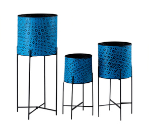 Thiết Kế Cổ Trang Trí Nội Thất Trồng Với Đứng Bầu Trời Màu Xanh Bộ <span class=keywords><strong>2</strong></span> Chất Lượng Cao Trang Trí Trong Nhà Cho Nhà, Văn Phòng & Khách Sạn - Product Image 2