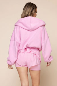 Sudaderas con Capucha Extra Grandes para Mujer, Suéteres de Lona, Manga Larga, Teñido Anudado, Bolsillos, Invierno, Frente Personalizado, Moda Retro, 100% Algodón - Product Image 6