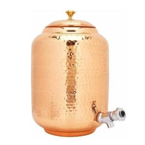 Copper Hand-made Classic Style <b>Water</b> <b>Cooler</b> Exclusive Quality <b>Water</b> Drinking <b>Dispenser</b> HANDGRIP Shape 24-Hour Thermal Insulation - Product Image 5