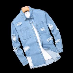 Oem Custom Logo Blank <b>Denim</b> <b>Jackets</b> for <b>Men</b> Fleece <b>Denim</b> <b>Jacket</b> Blue <b>Black</b> Plus Size <b>Denim</b> <b>Jacket</b> <b>Mens</b> - Product Image 1