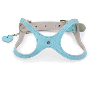 Set <span class=keywords><strong>Harness</strong></span> dan Tali Anjing, <span class=keywords><strong>Harness</strong></span> Kulit untuk Anak Anjing, Rompi Anjing Mudah Dipakai & Dilepas dengan Pegangan untuk Anjing Kecil, Sedang - Product Image 6