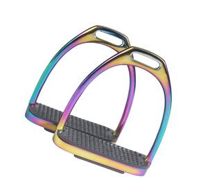 Nouvel arrivage d'étriers équestres en aluminium pour chevaux légers absorbant les chocs accessoire de sécurité du fabricant - Product Image 6