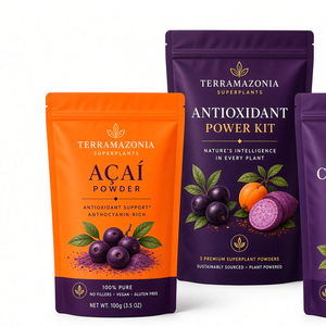 Bolsa de Embalaje Resellable para Suplementos de Hierbas, Frutas Secas y Polvos, Bolsa con Cierre Vertical Impresa Personalizada - Product Image 3