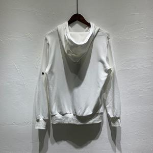 เสื้อสเวตเตอร์มีฮู้ดสำหรับผู้ชาย, เสื้อกันหนาวแฟชั่นผ้าฝ้าย100% เครื่องแต่งกายแนวสตรีทมีซิปปักลายสำหรับฤดูหนาว - Product Image 4