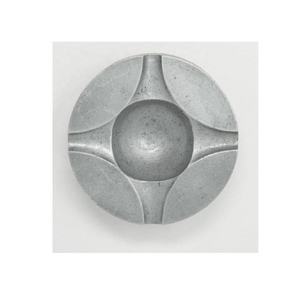 Cendrier en métal de qualité lourde avec un design minimaliste moderne, idéal pour la maison, le bureau, le patio, la table de salon - Product Image 2