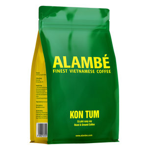Mejor precio 230G estilo italiano Espresso grano entero Arábica Kon Tum café de Vietnam bolsa a granel Kafei café en polvo - Product Image 2