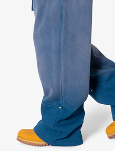 Comprar pantalones de chándal holgados de pierna recta de gran tamaño con logotipo personalizado lavado ácido pantalones de chándal acampanados de peso pesado 2026 - Product Image 5