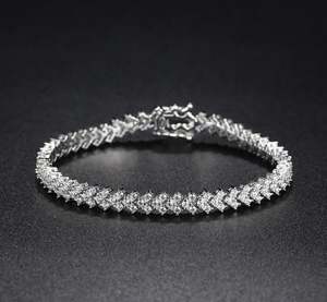 Testeur de Diamant GRA Hip Hop S925 Argent Glacé Bling 3 Rangées 14mm-20mm VVS Moissanite Chaîne à Maillons Cubains pour Hommes 16mm 18mm - Product Image 1