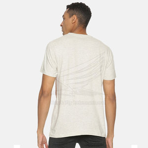 Camiseta de Verano para Hombre, Nuevo Diseño, Manga Corta, Última Moda, Informal, 100% Algodón, Color Personalizado, Transpirable, Cuello Redondo, Corte Regular - Product Image 2