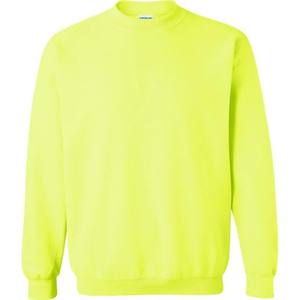 เสื้อสเวตเชิ้ตคอกลมสีพื้นเรียบง่ายสำหรับผู้ชาย แขนยาว ผ้าฟลีซ - Product Image 5