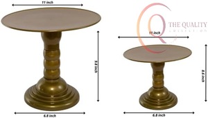 Soporte para Pastel Clásico de Metal Ecológico, Diseño Atemporal, Color y Forma Personalizables, para Electrodomésticos, Postres para Ocasiones Especiales - Product Image 5