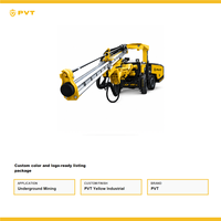 Foreuse hydraulique souterraine Jumbo pour le développement minier, couverture de 36 m² pour le forage de tunnels et les travaux dans la roche dure