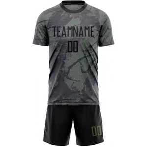 Camisetas de Fútbol Personalizadas por Sublimación, Uniforme de Fútbol Local/Visitante, 100% Poliéster, Antibacteriano, Secado Rápido, Elástico, Transferencia de Calor - Product Image 1