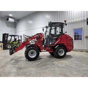 รถตักล้อยาง WEIDEMANN 2026 1390 รุ่นใหม่ TCM พร้อมอุปกรณ์ตักดินด้านหน้า รถตักขนาดเล็กพร้อมอุปกรณ์ขุดดินด้านหลัง ชิ้นส่วนหลัก ได้แก่ เครื่องยนต์ ปั๊ม เกียร์บ็อกซ์ - Product Image 1