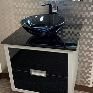 Losas de piedra de galaxia negra antigua para diseño de encimera de cocina moderna de lujo para villas - Product Image 1