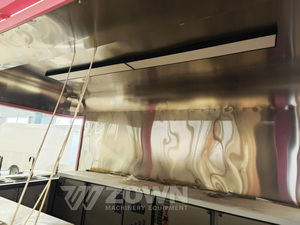 Nouveau design de remorque de camion de nourriture de haute qualité chariot de nourriture abordable remorque 4 roues - Product Image 6