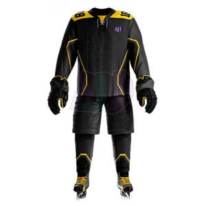 Tenues de hockey sur glace hautement professionnelles, 100% polyester, respirantes, légères, durables, conçues pour l'entraînement - Product Image 2