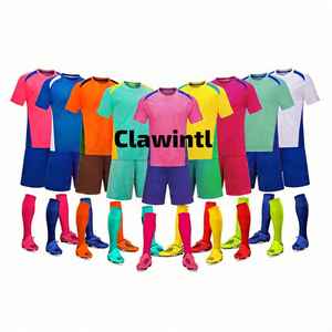 Diseño personalizado de secado rápido Conjunto de camisetas de fútbol para adultos Impresión digital Poliéster Jersey Servicio OEM disponible - Product Image 1