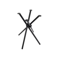 Base de Silla Moderna de Aluminio con Recubrimiento Electrostático en Polvo, 70x70 80x80 cm, Superficie Resistente para Sala de Estar, Cocina, Hospital, Baño