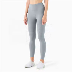 Mallas de mujer personalizadas de último diseño, venta al por mayor, cintura alta, estilo dulce, peso ligero, transpirable, antibacteriano - Product Image 1