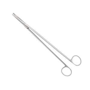 กรรไกรผ่าตัดแบบปลายตรงโค้งงอทำจากสเตนเลสใช้พลังงานจากโรงงาน - Product Image 1