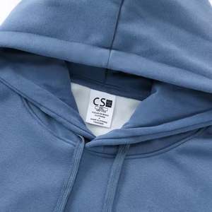 Sweat à capuche vierge personnalisé poids lourd en éponge française sweat à capuche impression bouffante broderie essentielle pour hommes - Product Image 4