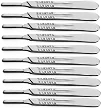 ชิ้นด้ามมีดผ่าตัดหมายเลข3ด้ามจับเดอร์มาสแตนเลสสำหรับใบมีดหมายเลข10 10R 11 12 13 14 15 15A และมีดผ่าตัด15C ด้าม - Product Image 2