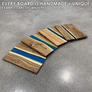 Nueva tabla de quesos de madera y resina epoxi blanca para mesa y cocina de la mejor calidad al mejor precio al por mayor - Product Image 5