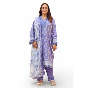 Traje de 3 Piezas Estampado para Mujer con Dupatta CL-52692, una Colección - Product Image 6