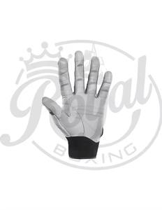 Guantes de golf Grace Unisex personalizables de cuero genuino blanco paquete elegante para hombres con logotipo personalizado equipo deportivo mano derecha - Product Image 2