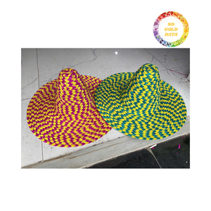 หมวกฟางเม็กซิกันทำด้วยมือพรีเมี่ยม-ปรับแต่งได้สำหรับการท่องเที่ยวชายหาดและเฟียสต้า - Product Image 4