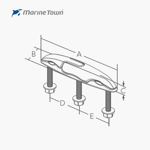 Garantía de Calidad, Nuevo Grillete Plegable en X de Acero Inoxidable 316 de 152 mm para Uso Marino, con Capacidad de Carga de 500 kgf para Herrajes de Cubierta Marina - Product Image 3
