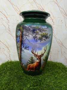 โกศเผาศพสำหรับผู้ใหญ่ขี้เถ้ามนุษย์ดีไซน์ใหม่โลโก้ตามสั่ง - Product Image 2
