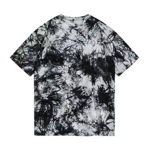 Custom Made 100% Cotton <b>Tie</b>-<b>Dye</b> T-shirt OEM <b>Tie</b> <b>Dye</b> <b>Tshirt</b> Summer Heavyweight Oversized Crew Neck for Men Streetwear Supplier - Product Image 6