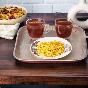 New Design Heavy Duty square Dessert Salad Plate Stainless Steel Plate Metal Food Serving Dishes <b>Breakfast</b> <b>Tray</b> - Product Image 5