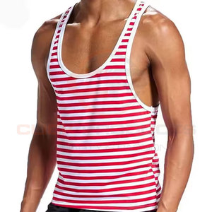 Débardeurs hommes nouveauté printemps été décontracté sport sans manches coton lin gilet tricoté Stringer pour Fitness Muscle - Product Image 3