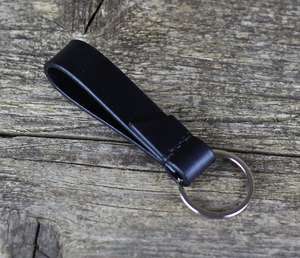 Porte-clés vintage en cuir véritable fait à la main, logo personnalisé, porte-clés coloré, porte-clés élégant et durable pour un usage quotidien et pour offrir en cadeau - Product Image 5