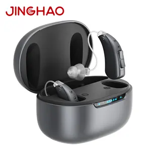 JINGHAO DW3 Aparelhos auditivos China Fabricante App Digital RIC BTE Aparelhos auditivos para idosos