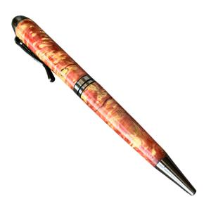 Aquamarine Collection: Luxury Handmade 0.7mm Writing Width Stabilized Wood Ballpoint <b>Pen</b> Business Gift <b>Wedding</b> Souvenir <b>Pen</b> - Product Image 5