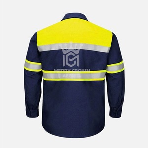 Ropa de trabajo con logotipo personalizado de calidad profesional para hombre, mono de algodón y poliéster, ropa de seguridad, opciones de tamaño y color, función impermeable - Product Image 5
