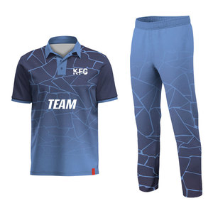 Uniforme de Cricket Profesional Personalizado para Hombre, 100% Poliéster, Tejido Transpirable que Absorbe la Humedad, Diseño Clásico para Escuelas - Product Image 1