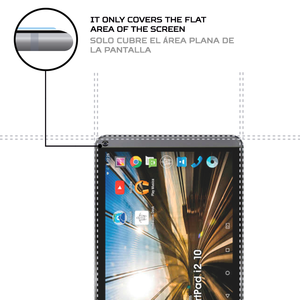 Protector de Pantalla ANTISHOCK para Tablet Mediacom SmartPad I2 10 HD Lite Protección Premium - Product Image 4