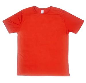 Fabricación economía estándar y calidad premium mejor precio Unisex 100% algodón tejido de un solo Jersey camiseta lisa con logotipo - Product Image 4