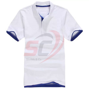 Camiseta Personalizada con Bordado, Corte Ajustado, Tejido Sólido y Transpirable, Unisex, para Hombre, de Algodón y Poliéster - Product Image 2