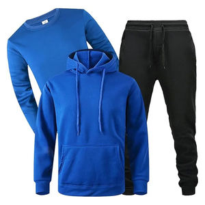 Chándal Deportivo Personalizado de Invierno para Hombre - 100% Algodón, Talla Grande, Transpirable, con Forro Polar - Product Image 2