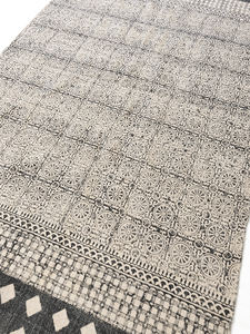 Tapis indien Dhurries tissé à la main tapis de sol décoratif tapis en coton en gros Dhurrie tapis tapis Service personnalisé - Product Image 2