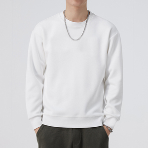 เสื้อสเวตเชิ้ตผู้ชายคอกลมแบบหนา ผ้าฝ้าย 100% สกรีนโลโก้ 3 มิติ แบบนูน  สำหรับสตรีทแวร์  บริการ OEM - Product Image 5