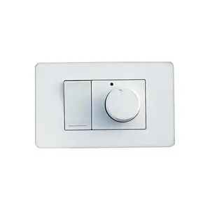 Rotating Dimmer Switch for Dimmable LED Incandescent Light Lamp Bulbs Fire retardant PC
