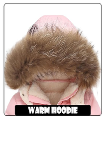 แจ็คเก็ตขนเป็ดน้ำหนักเบาสำหรับเด็ก, แจ็คเก็ตขนห่านสีขาวอุ่น - Product Image 5